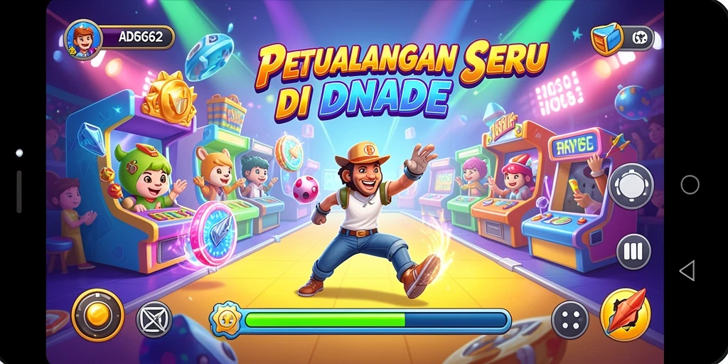 Tampilan gameplay seru dari ADG62 dalam aksi.