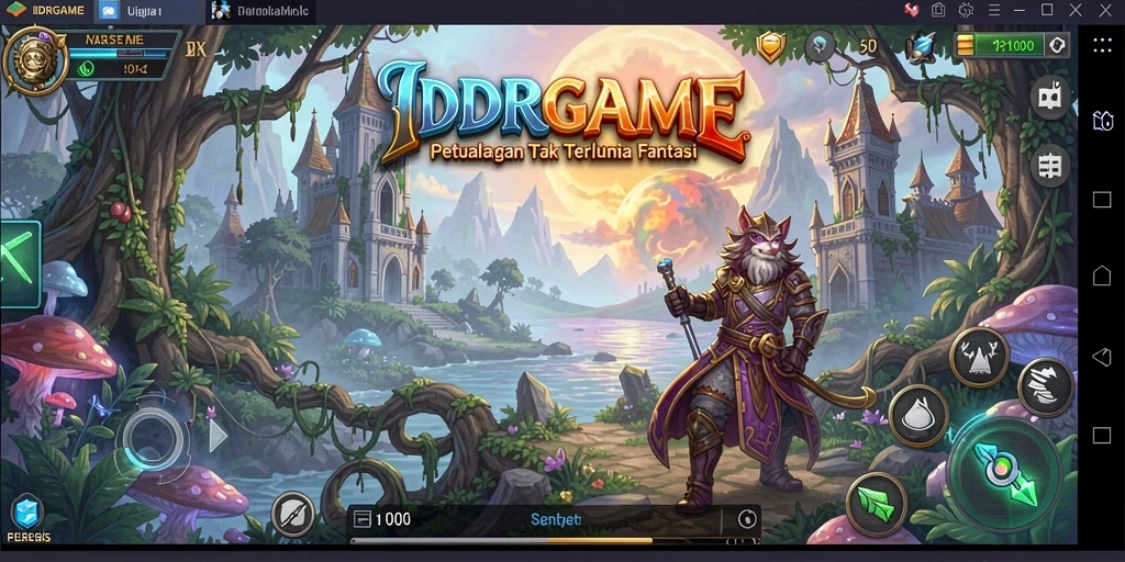 Tampilan gameplay IDRGAME yang seru dan penuh petualangan.