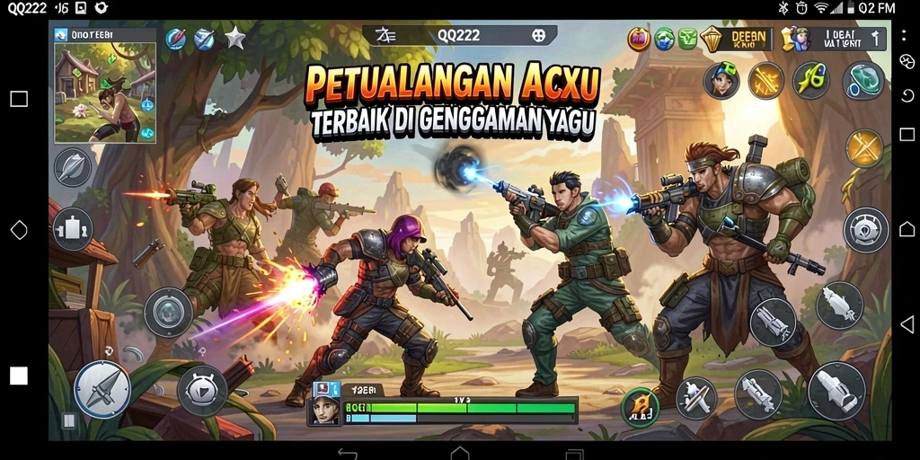 Tampilan gameplay mendebarkan di <strong>QQ222</strong> dengan aksi penuh tantangan.
