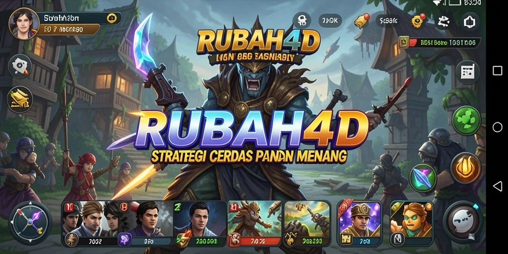 Tampilan menakjubkan dari gameplay RUBAH4D dalam pertempuran strategis.