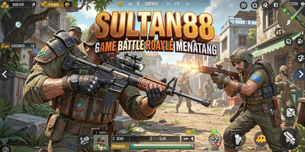 Gameplay menegangkan dalam SULTAN88 saat bertempur untuk bertahan hidup.