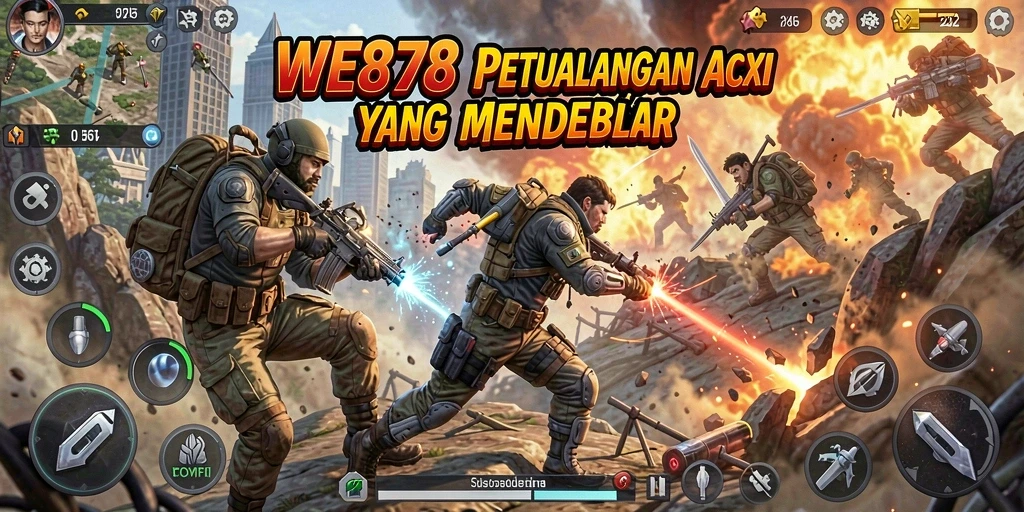 Tampilan gameplay seru dari WE878 yang penuh aksi.